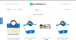 Desktop Screenshot of landfilldzine.com
